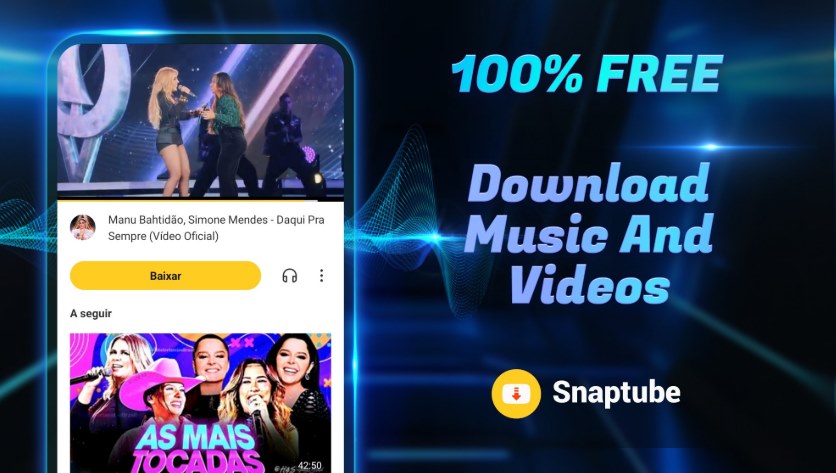 Gameplay screenshot from Snaptube for Android