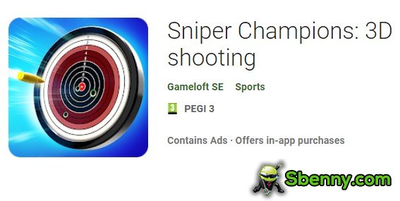 ċampjins sniper 3d sparar