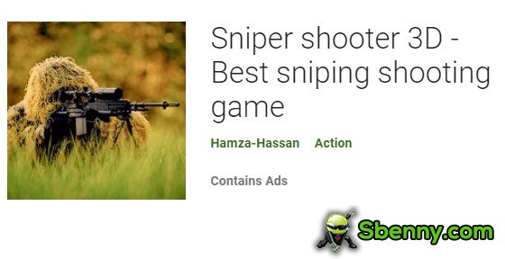 sniper shooter 3d meilleur jeu de tir de sniping