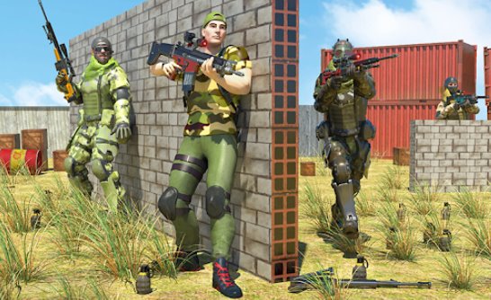 Gameplay screenshot from sniper war shooting games for Android