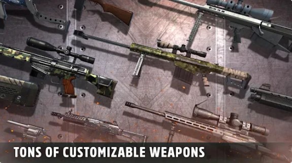 Gameplay screenshot from sniper zombie 3d game for Android