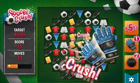 Gameplay screenshot from soccer crush full for Android