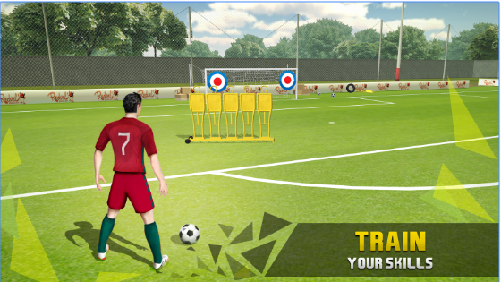 Gameplay screenshot from soccer star 2016 world legend for Android