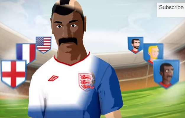 Gameplay screenshot from soccer world 17 football cup for Android