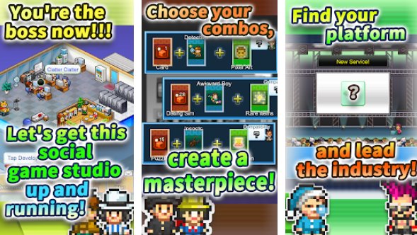 Gameplay screenshot from social dev story for Android