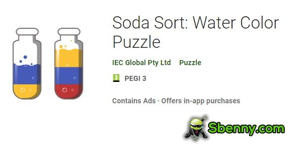 soda sort water color puzzle