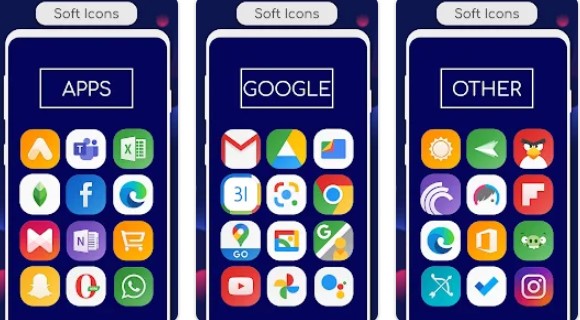 soft icon pack s APK Android
