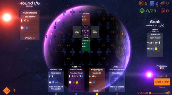Gameplay screenshot from solar settlers for Android