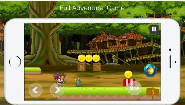 Gameplay screenshot from soldier roy pro for Android