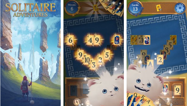 solitaire adventures card game