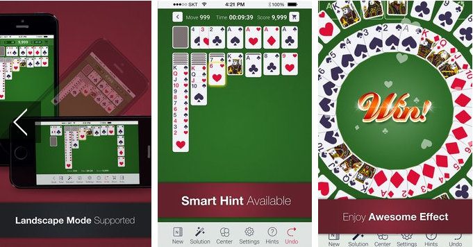 Gameplay screenshot from solitaire classic klondike for Android