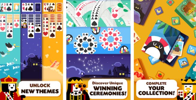Gameplay screenshot from solitaire decked out ad free for Android