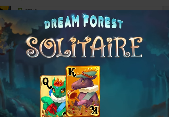 solitaire dream forest cards