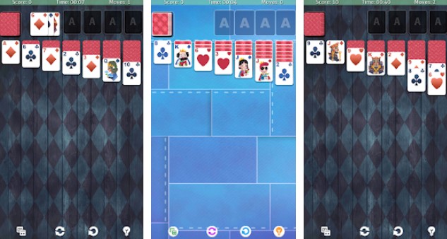 Gameplay screenshot from solitaire premium modern solitaire 2021 for Android