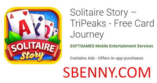 solitaire story tripeaks free card journey