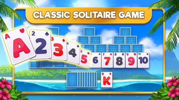 Gameplay screenshot from solitaire story tripeaks free card journey for Android