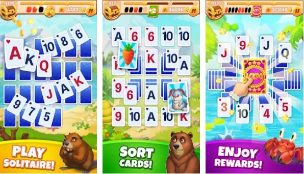 solitaire tribes fun card patience and travelling MOD APK Android
