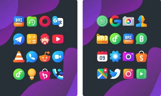 Gameplay screenshot from sonnambula icon pack for Android