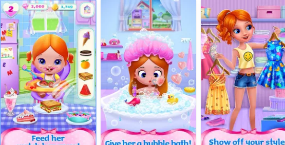 Gameplay screenshot from sophia my little sis for Android
