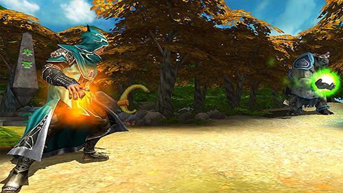 Gameplay screenshot from sorcerer s ring magic duels for Android