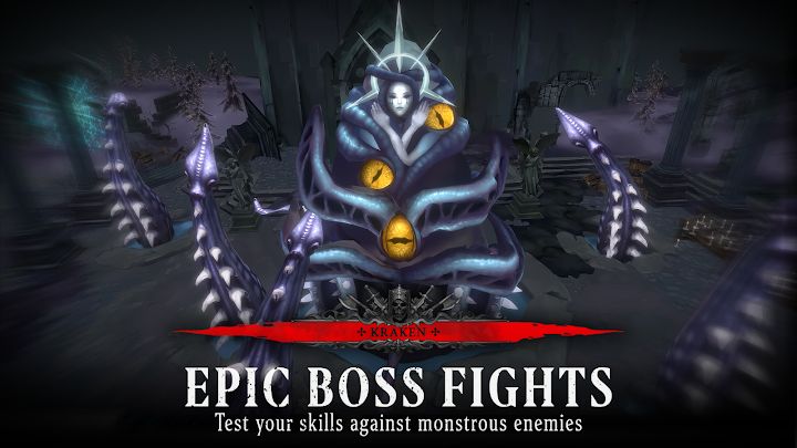 Gameplay screenshot from Soul Huntress: Offline Games for Android