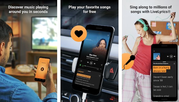 soundhound کشف موسیقی و پخش کننده هندزفری MOD APK Android