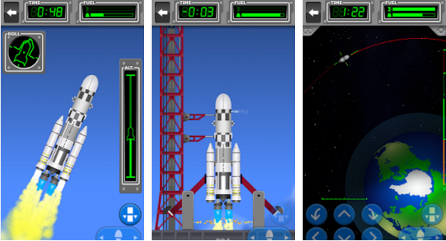 Gameplay screenshot from space agency for Android