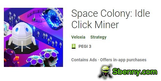 space colony idle click miner
