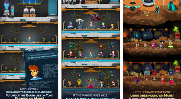 Gameplay screenshot from space farmer tom for Android