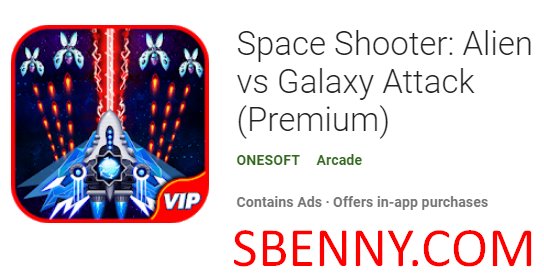 tirador espacial alien vs galaxy attack premium