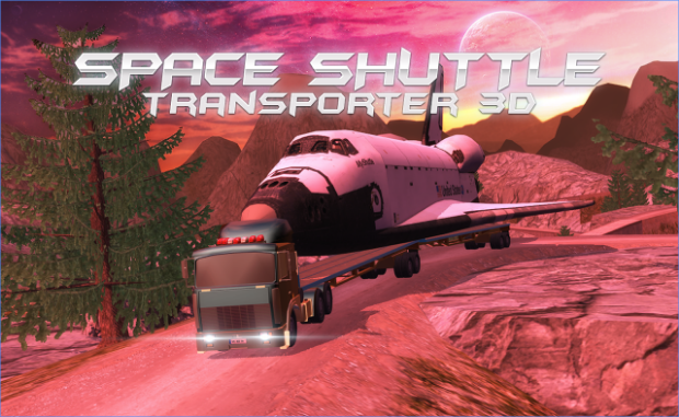 trasportatur shuttle spazjali 3d