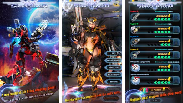 Gameplay screenshot from spaceruler for Android