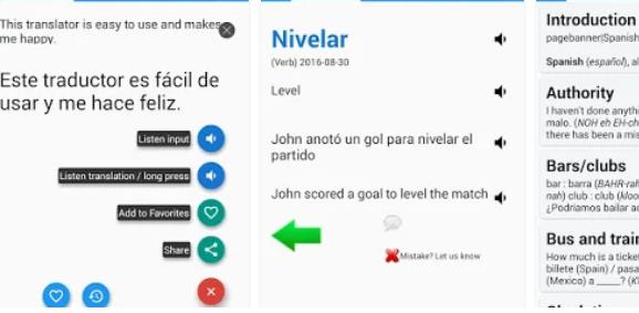 hiszpański angielski tłumacz MOD APK Android