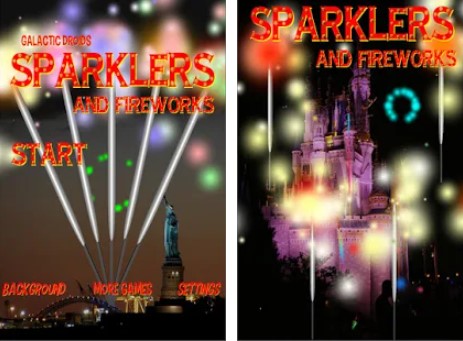 sparklers and fireworks pro MOD APK Android