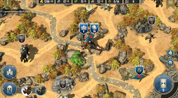 Gameplay screenshot from spellforce heroes and magic for Android