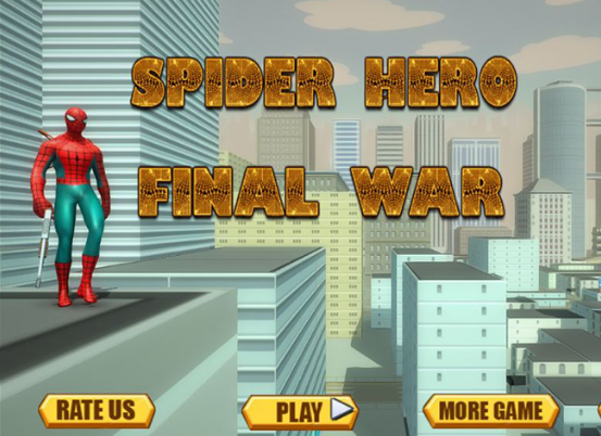 Guerre finale du héro de l'araignée