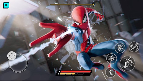Gameplay screenshot from spider hero super fighter for Android