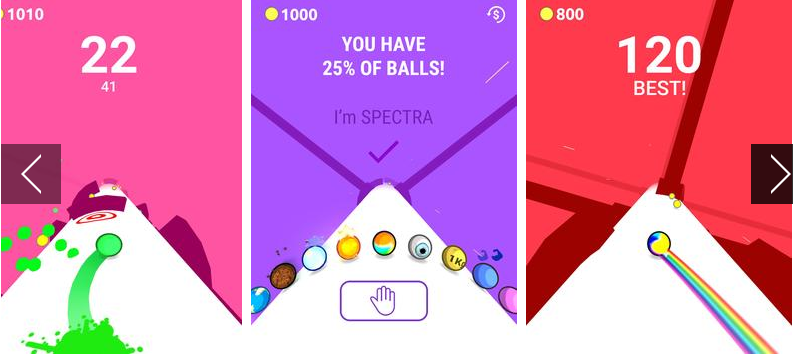 Gameplay screenshot from spin for Android