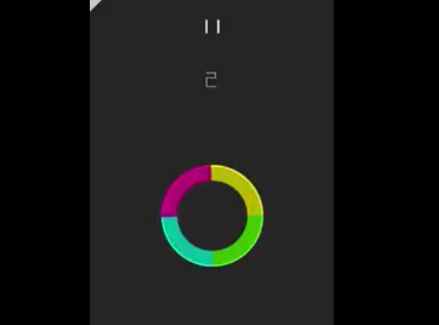Gameplay screenshot from spinny wheel for Android