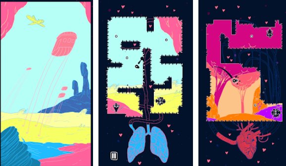 Gameplay screenshot from spitkiss for Android