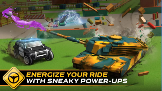 Gameplay screenshot from splash cars for Android