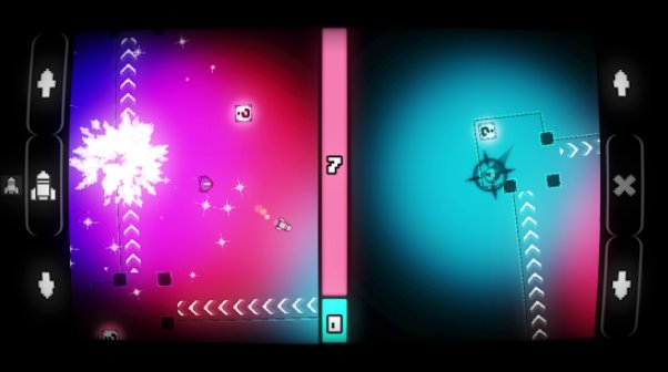 Gameplay screenshot from splitfire four hands one device for Android