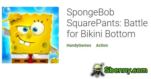 SpongeBob Schwammkopf kämpfen um den Bikiniunterteil