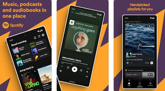 Gameplay screenshot from spotify music and podcasts for Android