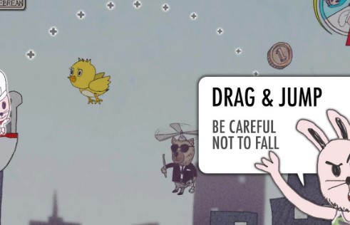 Gameplay screenshot from spy bunny for Android