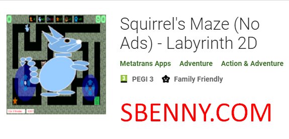 labirinto di scoiattolo senza pubblicità labirinto 2d