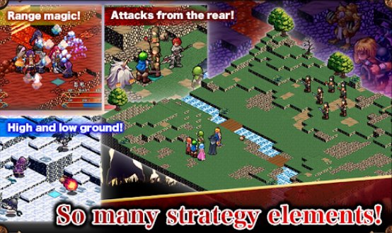 Gameplay screenshot from srpg legna tactica for Android