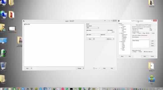 Gameplay screenshot from sshdroid for Android