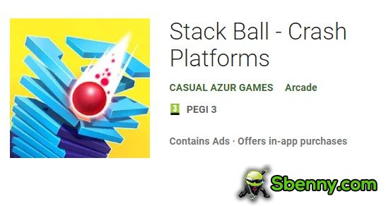 stack ball crash platforms