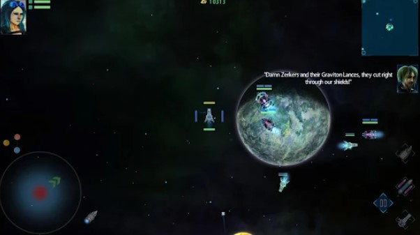 Gameplay screenshot from star nomad 2 oreo plus for Android